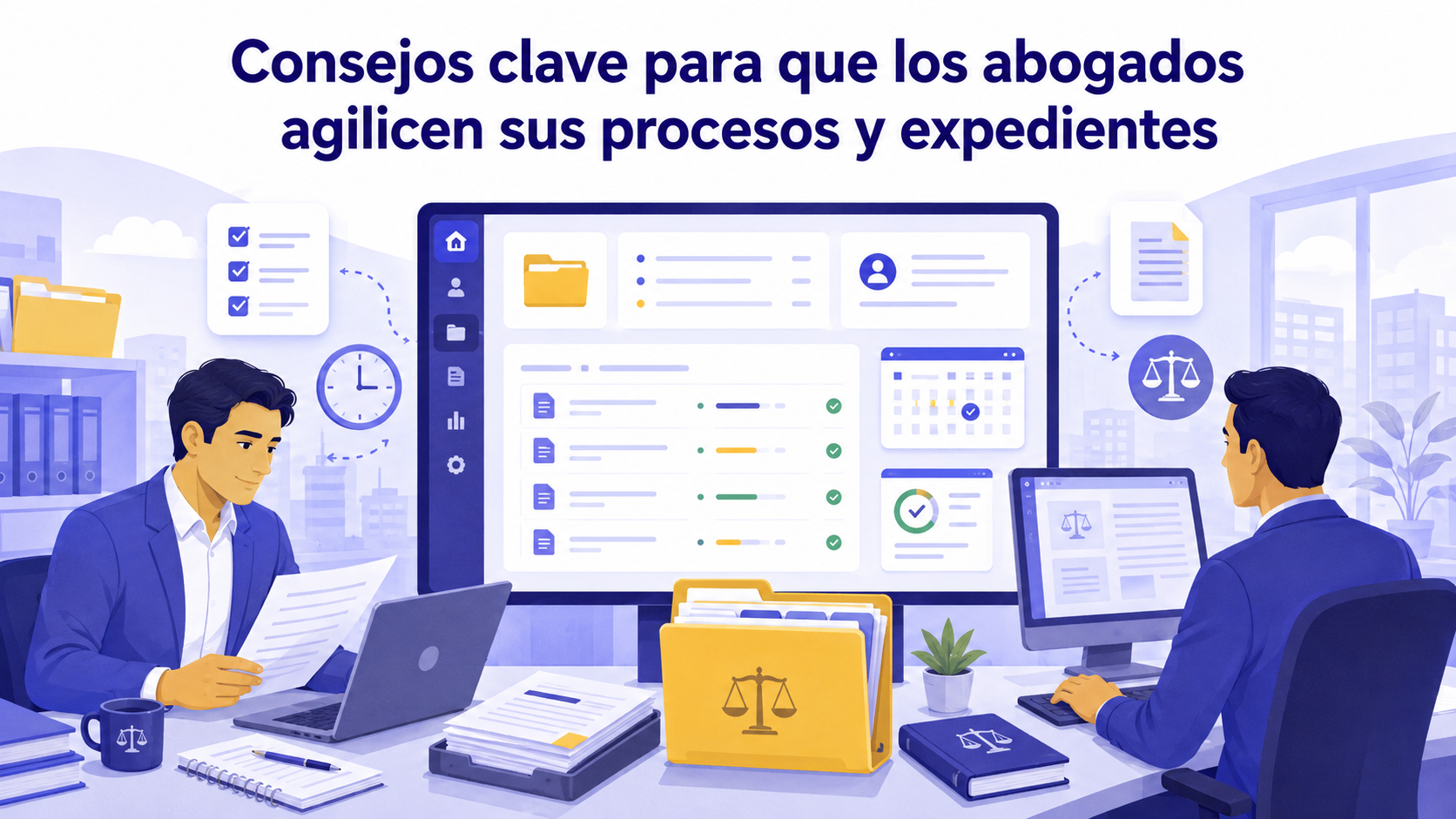 Consejos clave para que los abogados agilicen sus procesos y expedientes