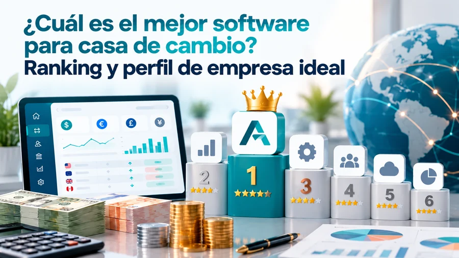 ¿Cuál es el mejor software para casa de cambio? Ranking y perfil de empresa ideal
