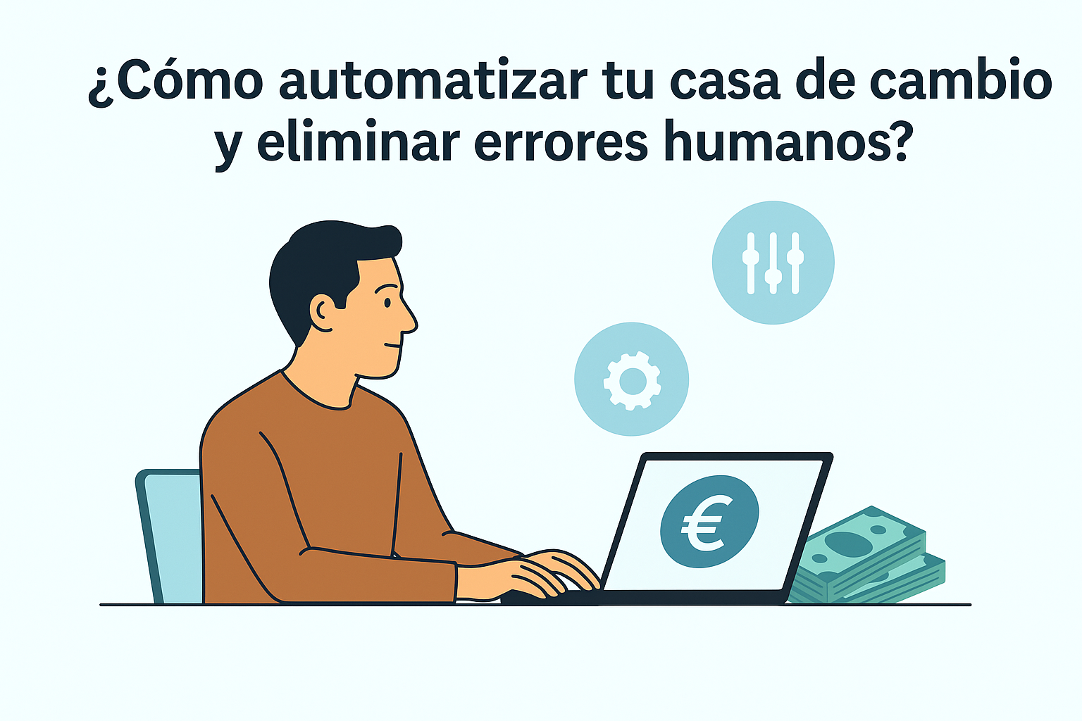 ¿Cómo automatizar tu casa de cambio y eliminar errores humanos?