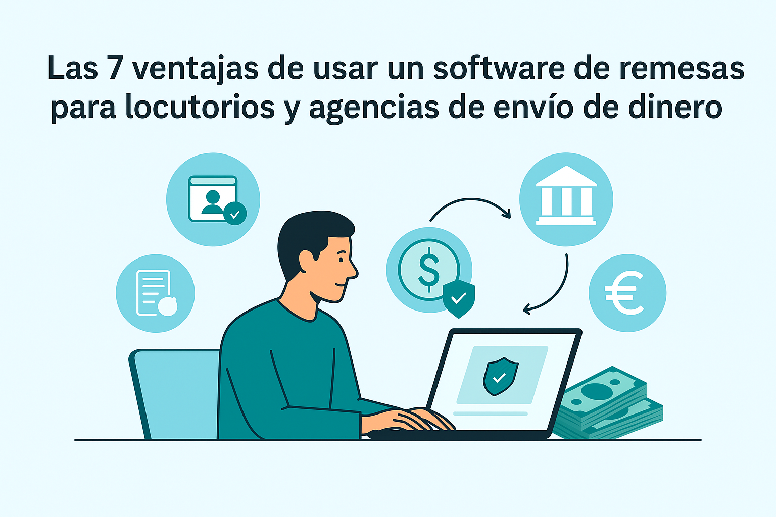 Las 7 ventajas de usar un software de remesas para locutorios y agencias de envío de dinero