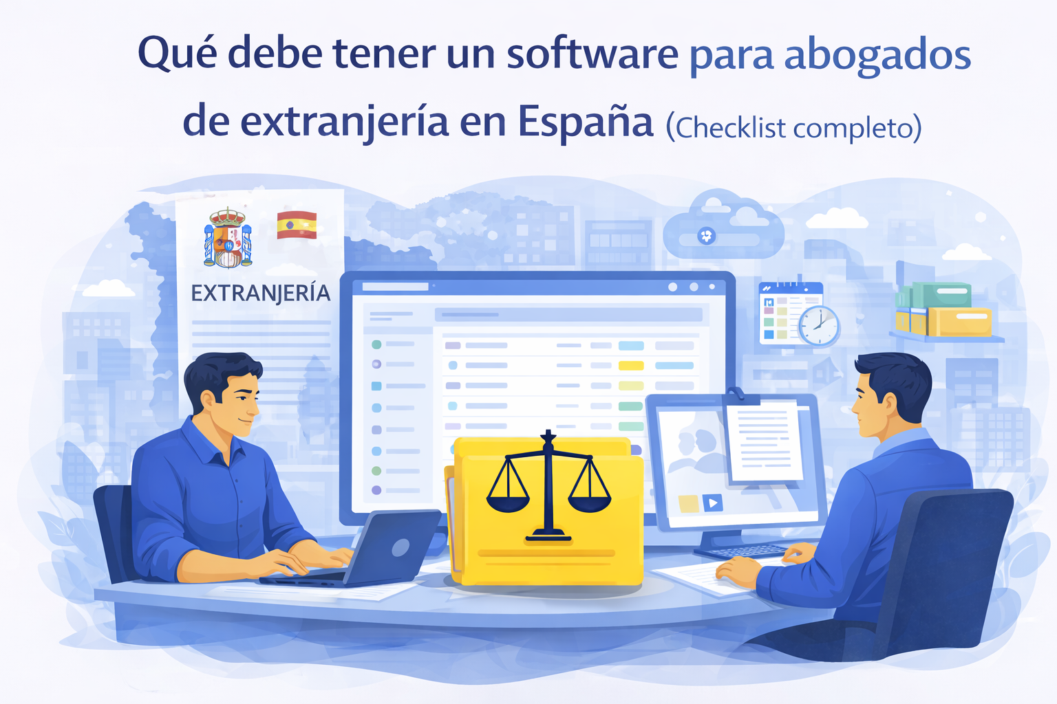 ¿Qué debe tener un software para abogados de extranjería en España? (Checklist completo)