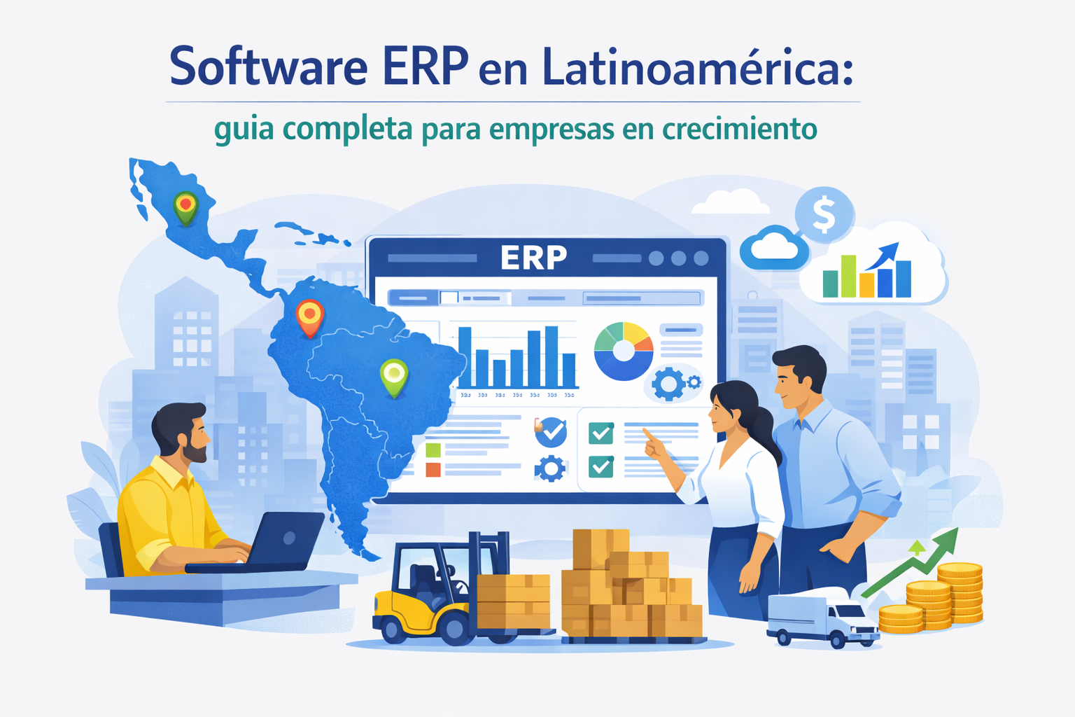 Software ERP en Latinoamérica: guía completa para empresas en crecimiento
