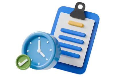 Icono de fichas de pacientes con una marca de verificación